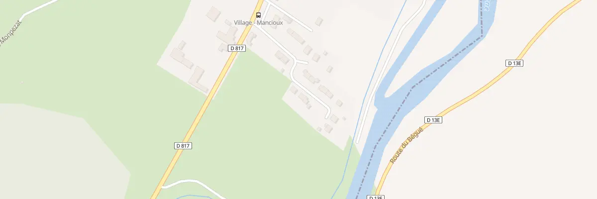 Plan du 170 Imp des Campasses à Mancioux
