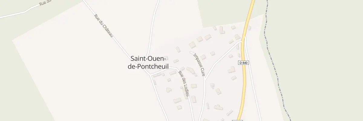 Plan du 4 Rue des Lodieu à Saint-Ouen-de-Pontcheuil