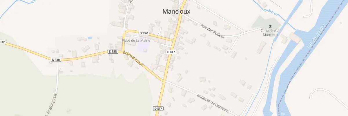Plan du 1137 Rte des Pyrénées à Mancioux