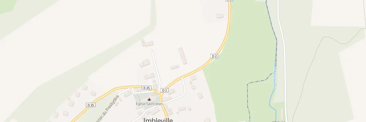 Plan du 1435 Rte de la Vallee de la Saane à Imbleville