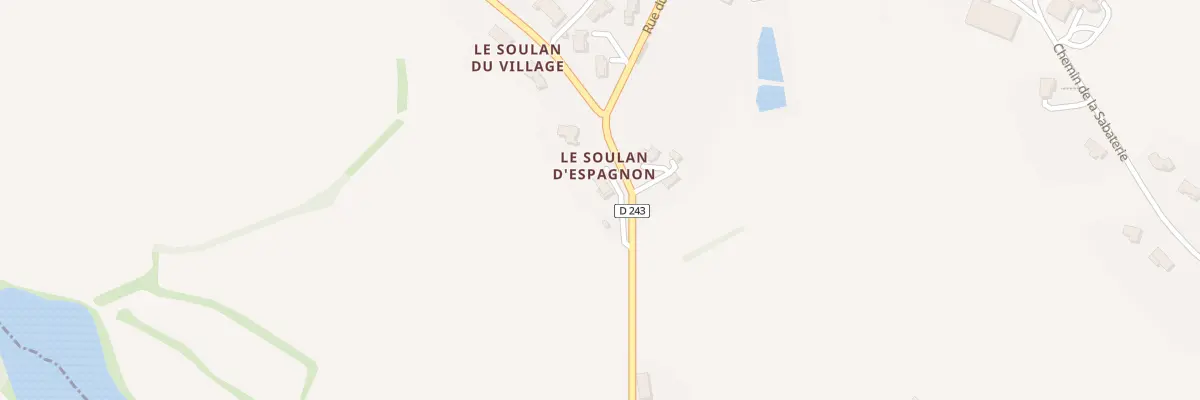 Plan du 5147 Le Soulan d’Espagnon à Frégouville