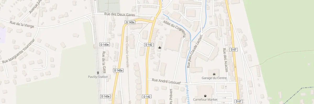 Plan du 25 Rue des Frères Martin à Pavilly