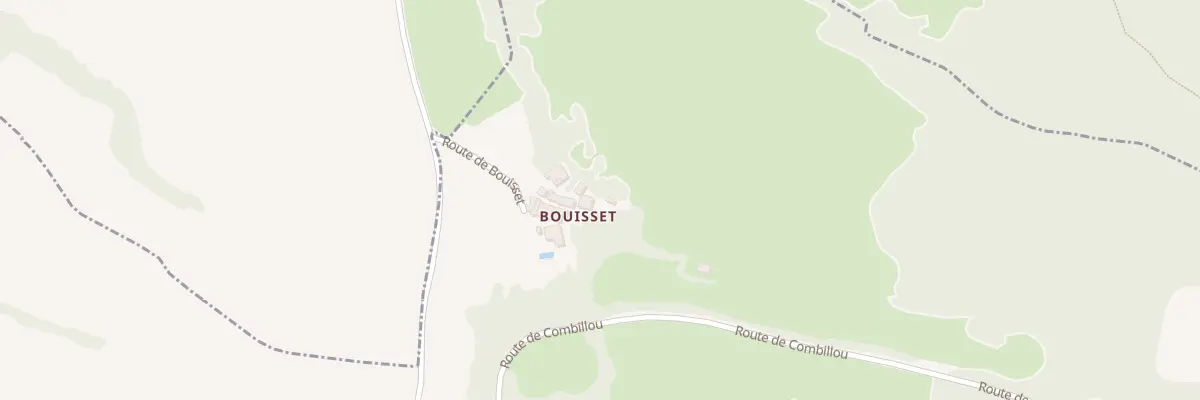 Plan du 5121 Bouisset à Brassac