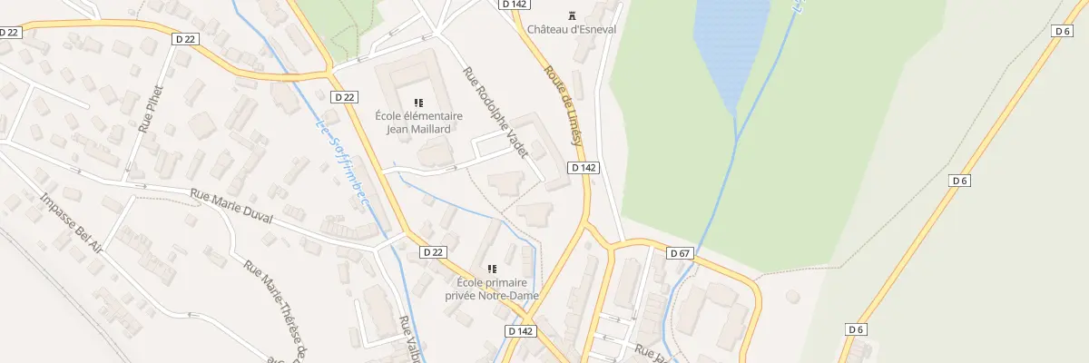 Plan du 4 Rue Rodolphe Vadet à Pavilly