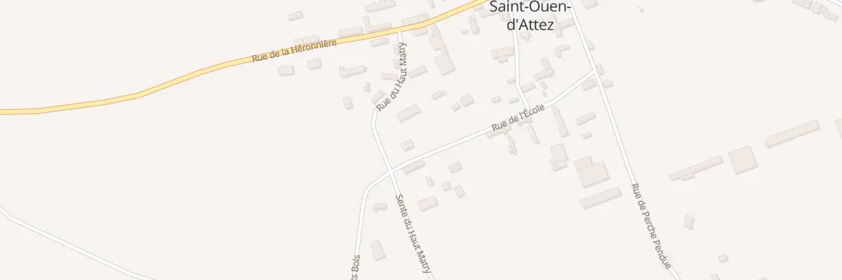 Plan du 165 Rue du Haut-matry à Sainte-Marie-d’Attez