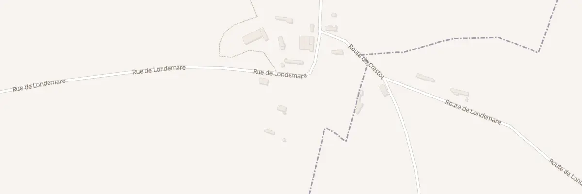 Plan du 31 Rte de Londemare à Fouqueville