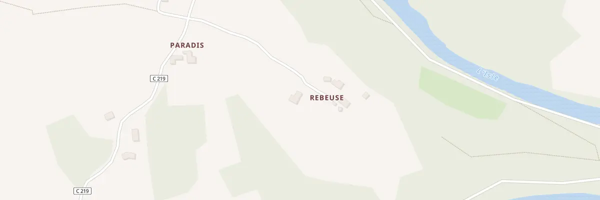 Plan du 232 Imp de Rebeuse à Corgnac-sur-l’Isle