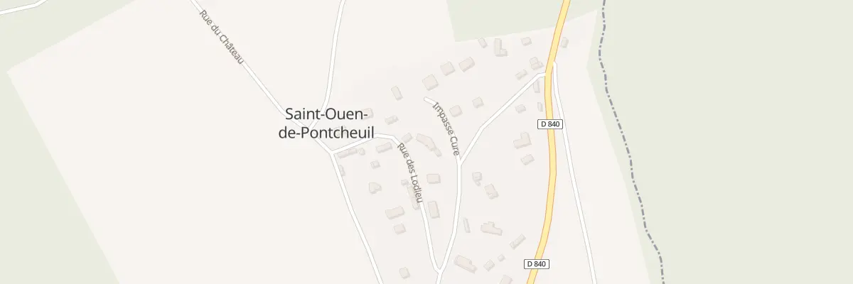 Plan du 6 Rue des Lodieu à Saint-Ouen-de-Pontcheuil