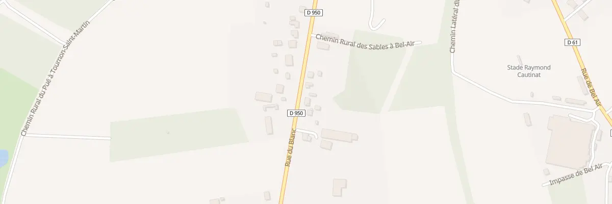 Plan du 29 Rte du Blanc à Tournon-Saint-Martin