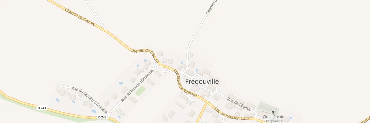 Plan du 5056 Le Village à Frégouville