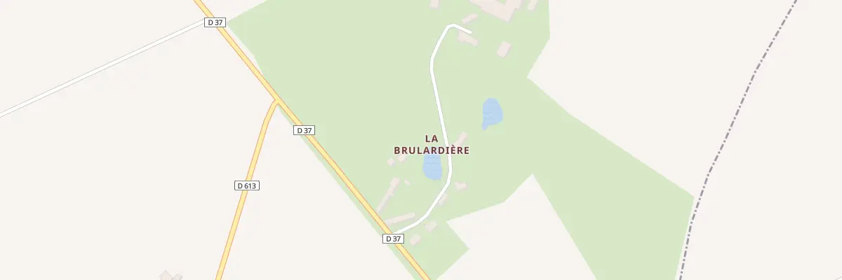 Plan du 66 La Brulardiere aux Menus