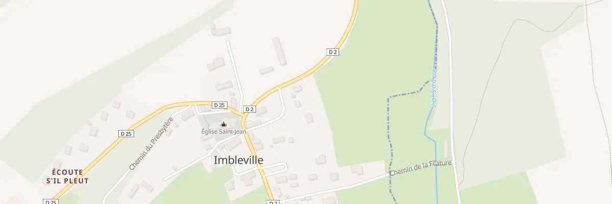Plan du 1426 Rte de la Vallee de la Saane à Imbleville