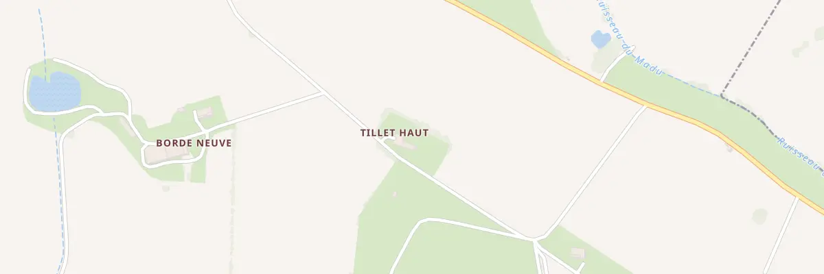 Plan du 5096 Tillet à Esparsac