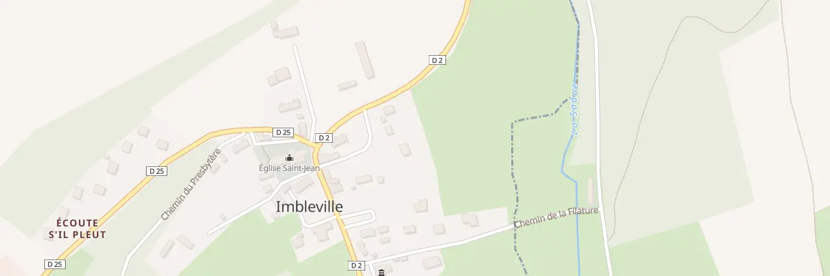 Plan du 1418 Rte de la Vallee de la Saane à Imbleville