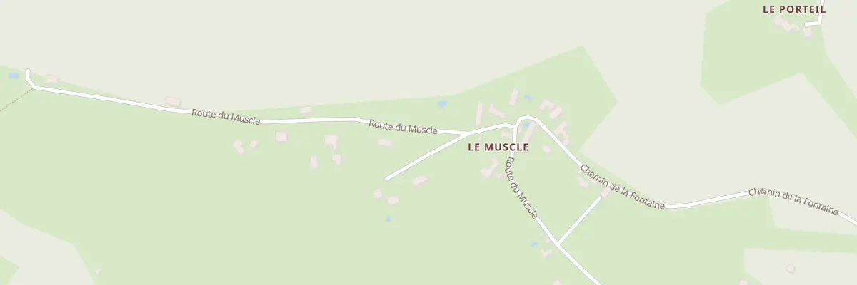 Plan du 616 Le Muscle à Campagne