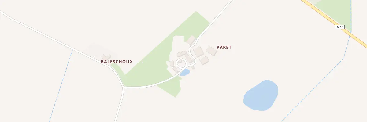 Plan du 230 Paret à Auzouer-en-Touraine