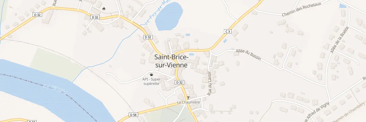 Plan du 9 Pl Maisondieu à Saint-Brice-sur-Vienne