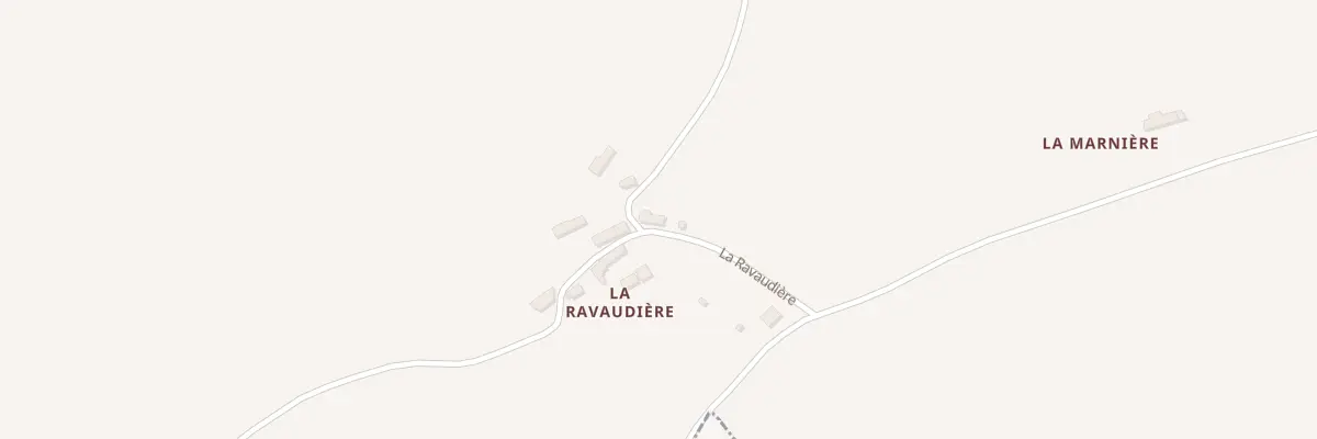 Plan du 88 La Ravaudière à Boursay
