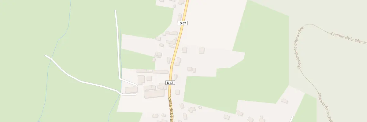 Plan du 12 Rte du Belaitre à Quevillon