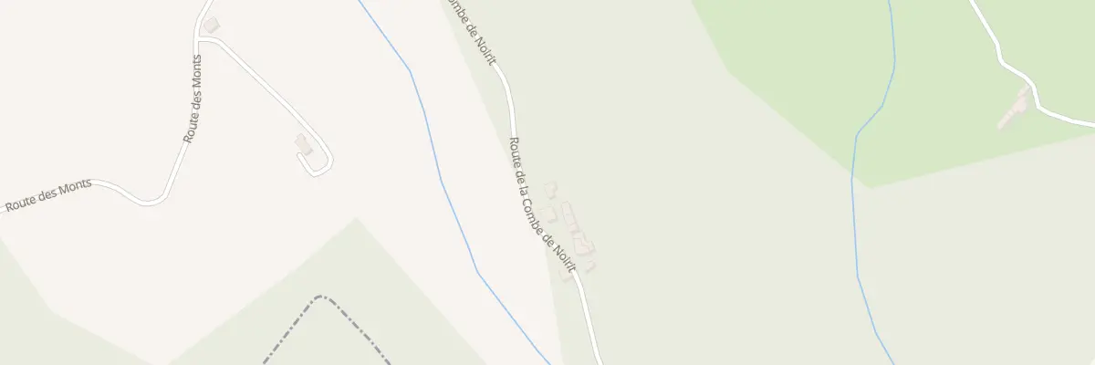 Plan du 53 Combe de Noirit à Anthé