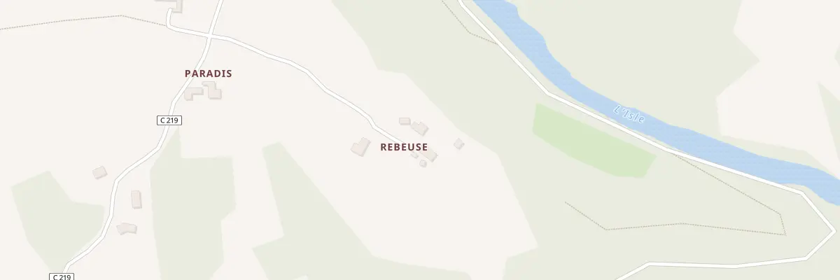 Plan du 289 Imp de Rebeuse à Corgnac-sur-l’Isle