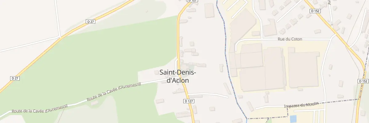 Plan du 40 Rue du Saule à Saint-Denis-d’Aclon