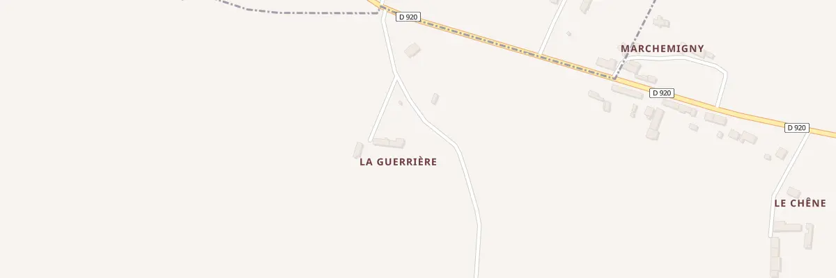 Plan du 22 La Guerriere à Vaupillon