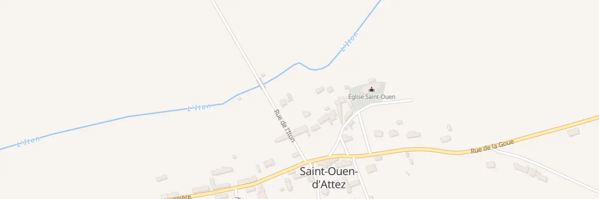 Plan du 68 Rue de l’Iton à Sainte-Marie-d’Attez