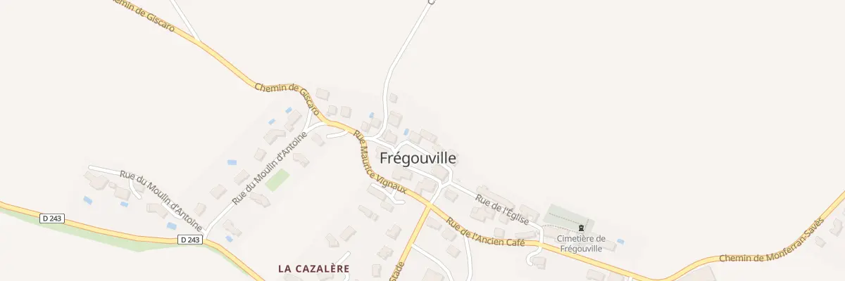 Plan du 5156F Le Village à Frégouville
