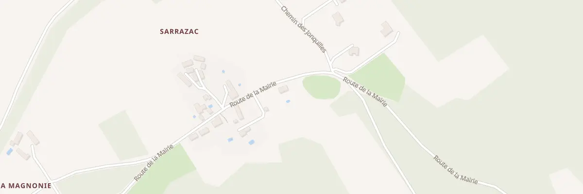 Plan du 91A Les Serpaux à Mayac