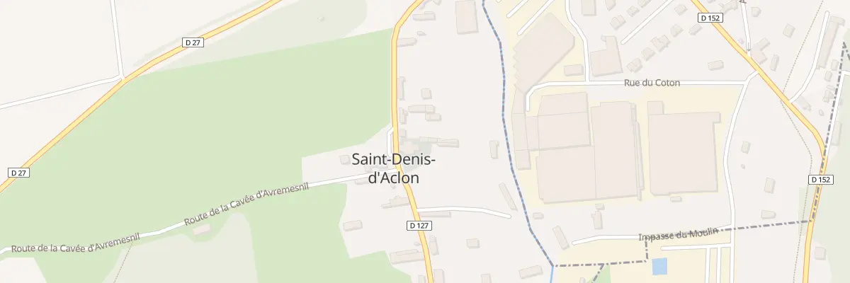 Plan du 5015 Le Village à Saint-Denis-d’Aclon