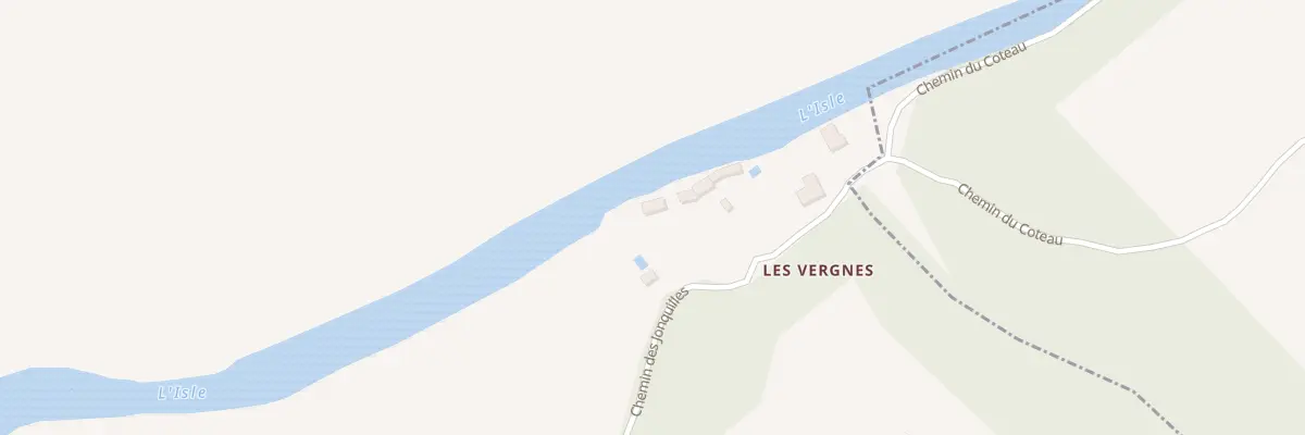 Plan du 82 Les Vergnes à Mayac