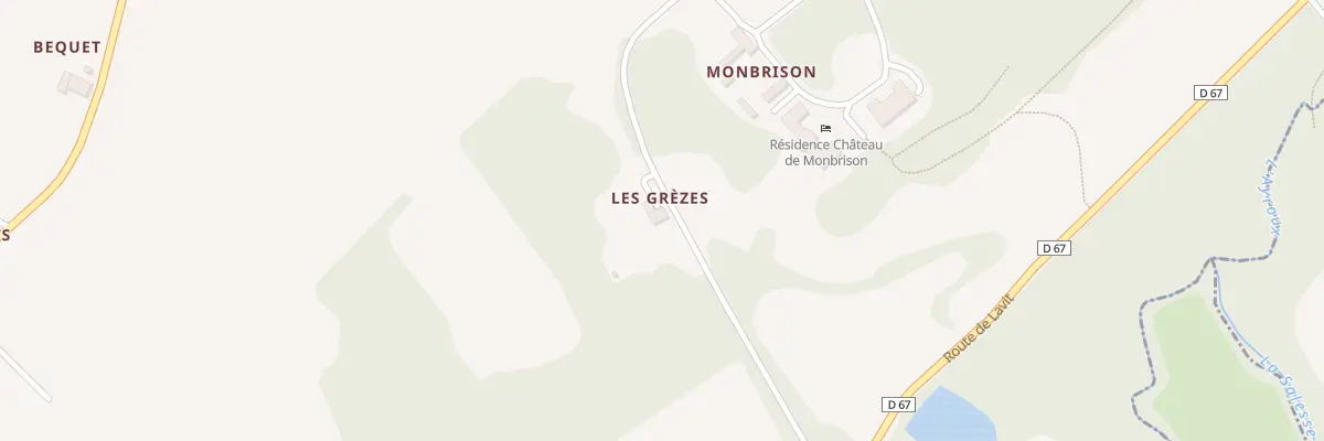 Plan du 5054A Les Grezes à Saint-Michel