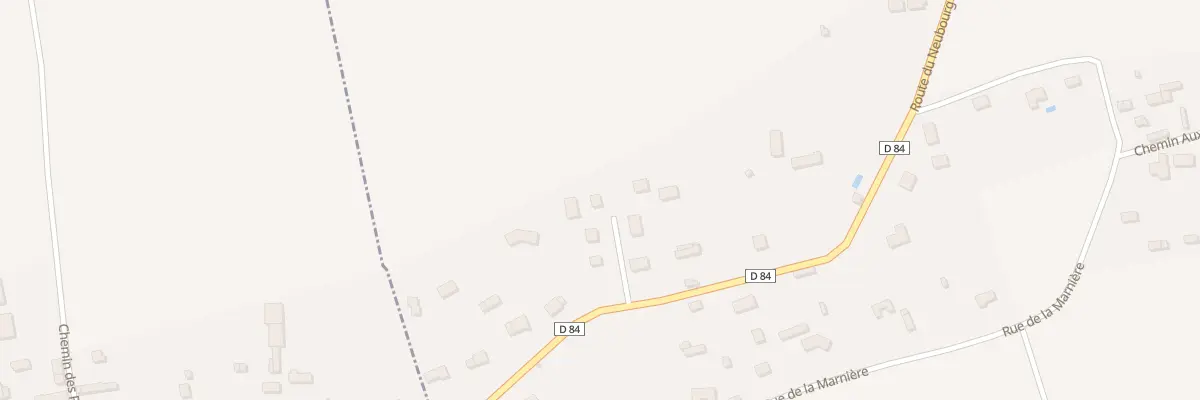 Plan du 4 Le Hamel à Crestot