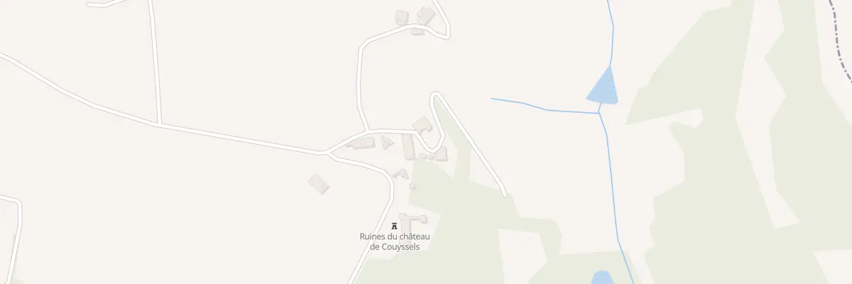 Plan du 5009 Couyssels à Roquecor