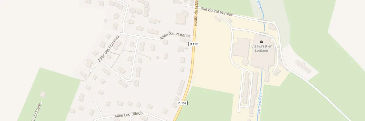 Plan du 53B Rte de la Mer à Brachy