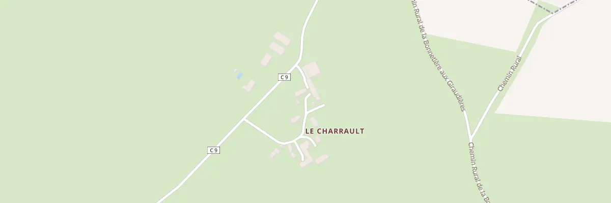 Plan du 5071 Le Charault à Mérigny