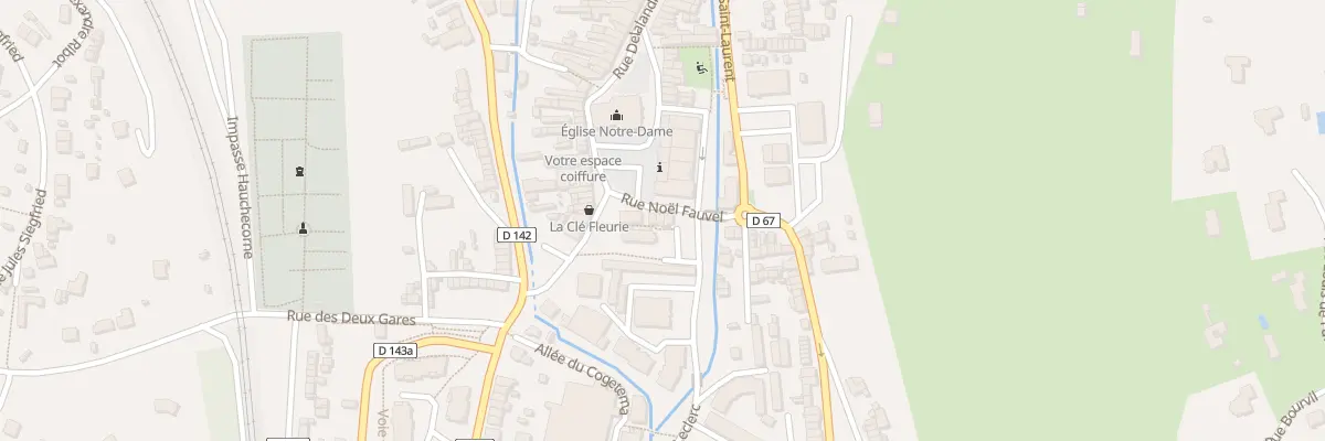 Plan du 4 Rue Noël Fauvel à Pavilly