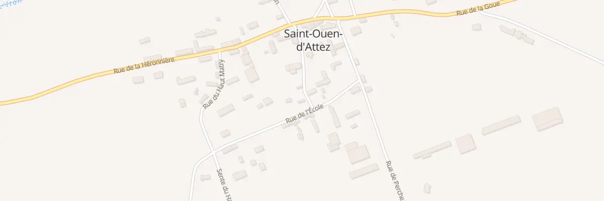 Plan du 128 Rue de la Mairie à Sainte-Marie-d’Attez
