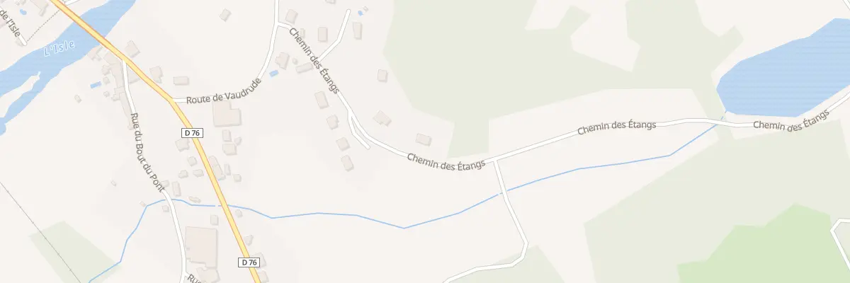 Plan du 251 Che des Etangs à Corgnac-sur-l’Isle