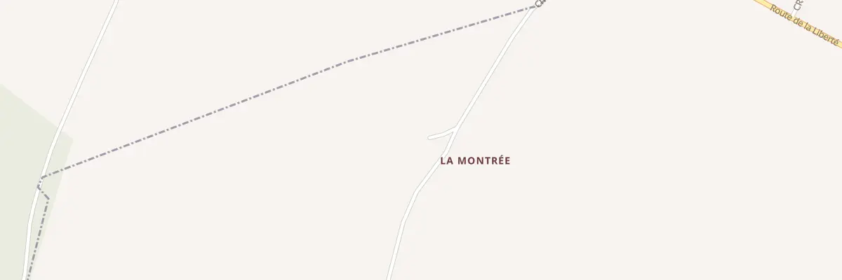 Plan du 5001 La Montree à Ambloy