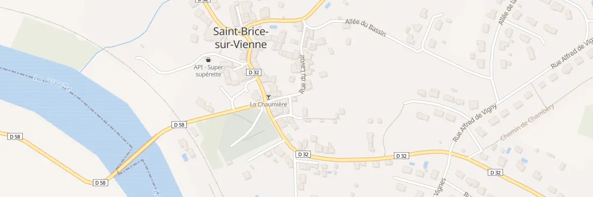 Plan du 4 Rue du Lavoir à Saint-Brice-sur-Vienne