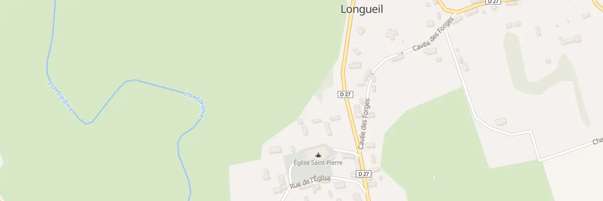 Plan du 39 Che de l’Eglise à Longueil