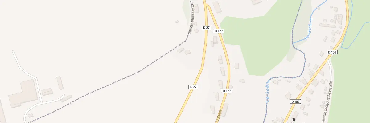Plan du 217 Sur la Cavee Monsceau à Saint-Denis-d’Aclon