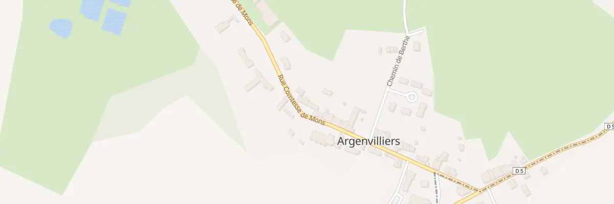 Plan du 31 Rue Comtesse de Mons à Argenvilliers