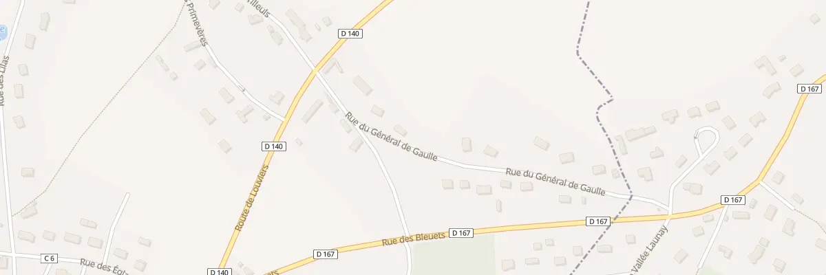 Plan du 7 Rue du General de Gaulle à Burey