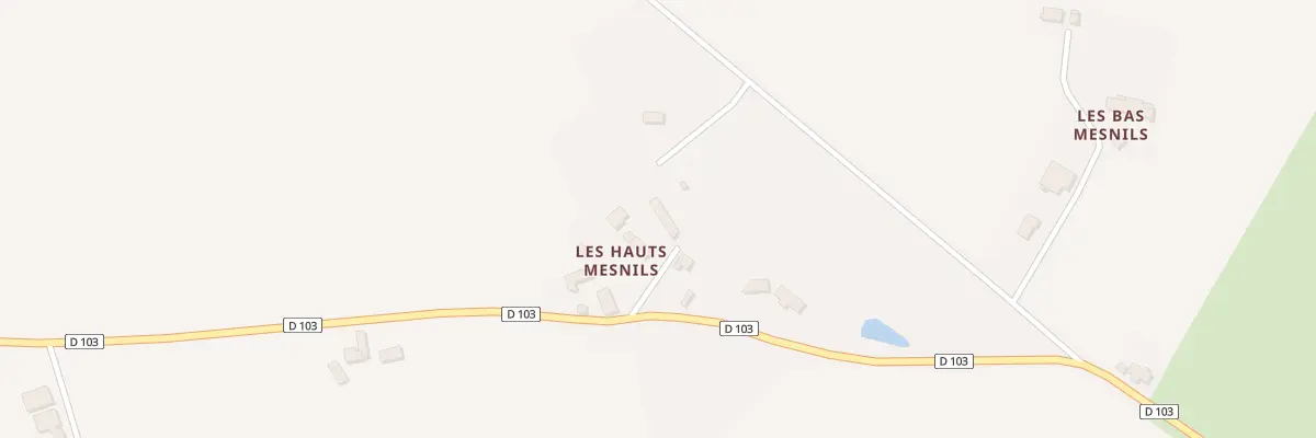 Plan du 5 Les Mesnils à Marolles-les-Buis