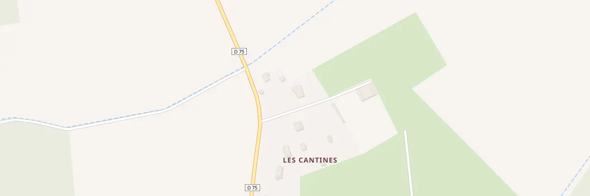 Plan du 3 Rte des Cantines à Montreuil-en-Touraine