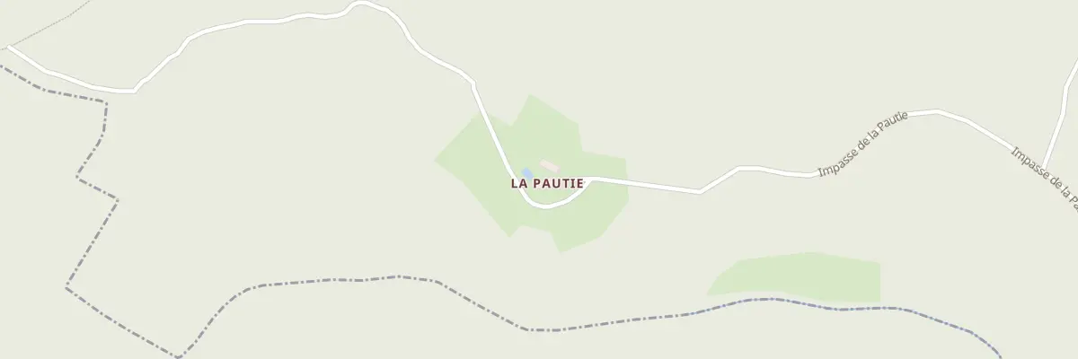 Plan du 866 La Pautie à Mazeyrolles