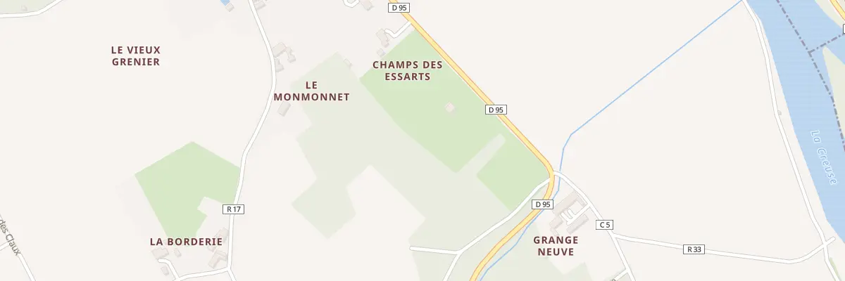 Plan du 5235 Champs des Essarts à Lurais